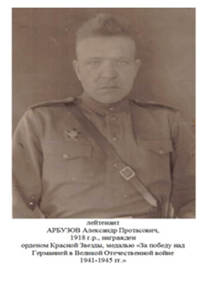 Арбузов Александр Протасович 